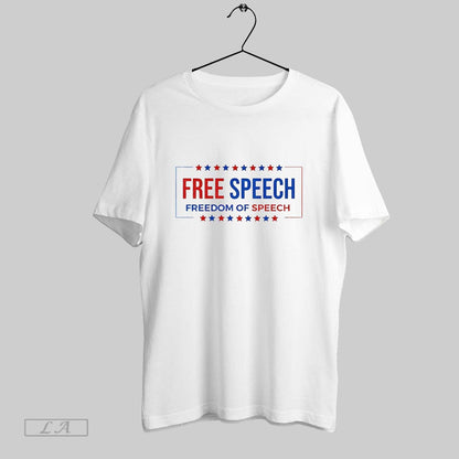Original Jimmy Kimmel Free Speech Freedom Speech America 2025 TShirt