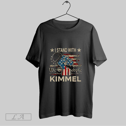 Original Jimmy Kimmel We People I Stand Jimmy Kimmel American Flag