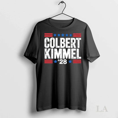 Original Jimmy Kimmel And Stephen Colbert 28 Election Sweatshirt