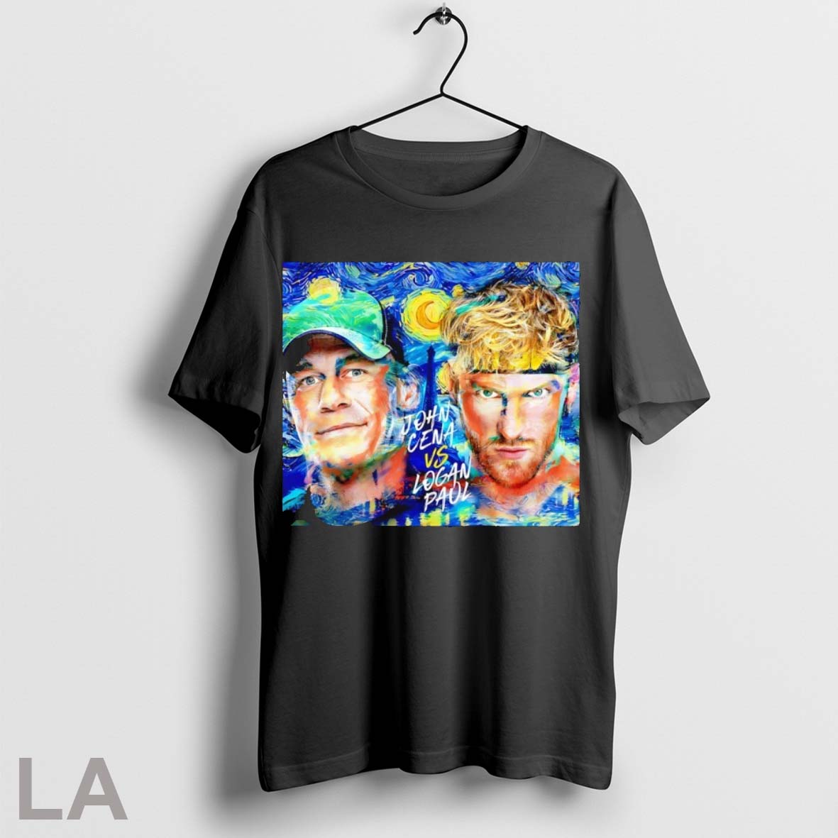 Original John Cena Vs Logan Paul Starry Night Hoodie Trendy Merch