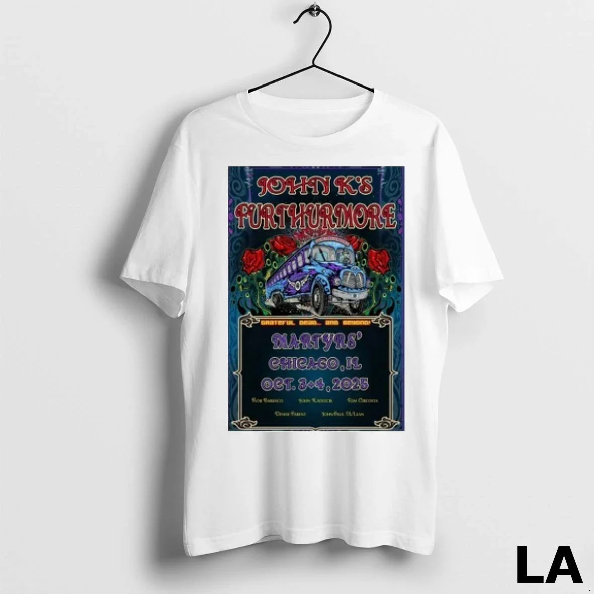 Original John Kadlecik Martyrs Chicago Il 2025 Tee Authentic Outfit
