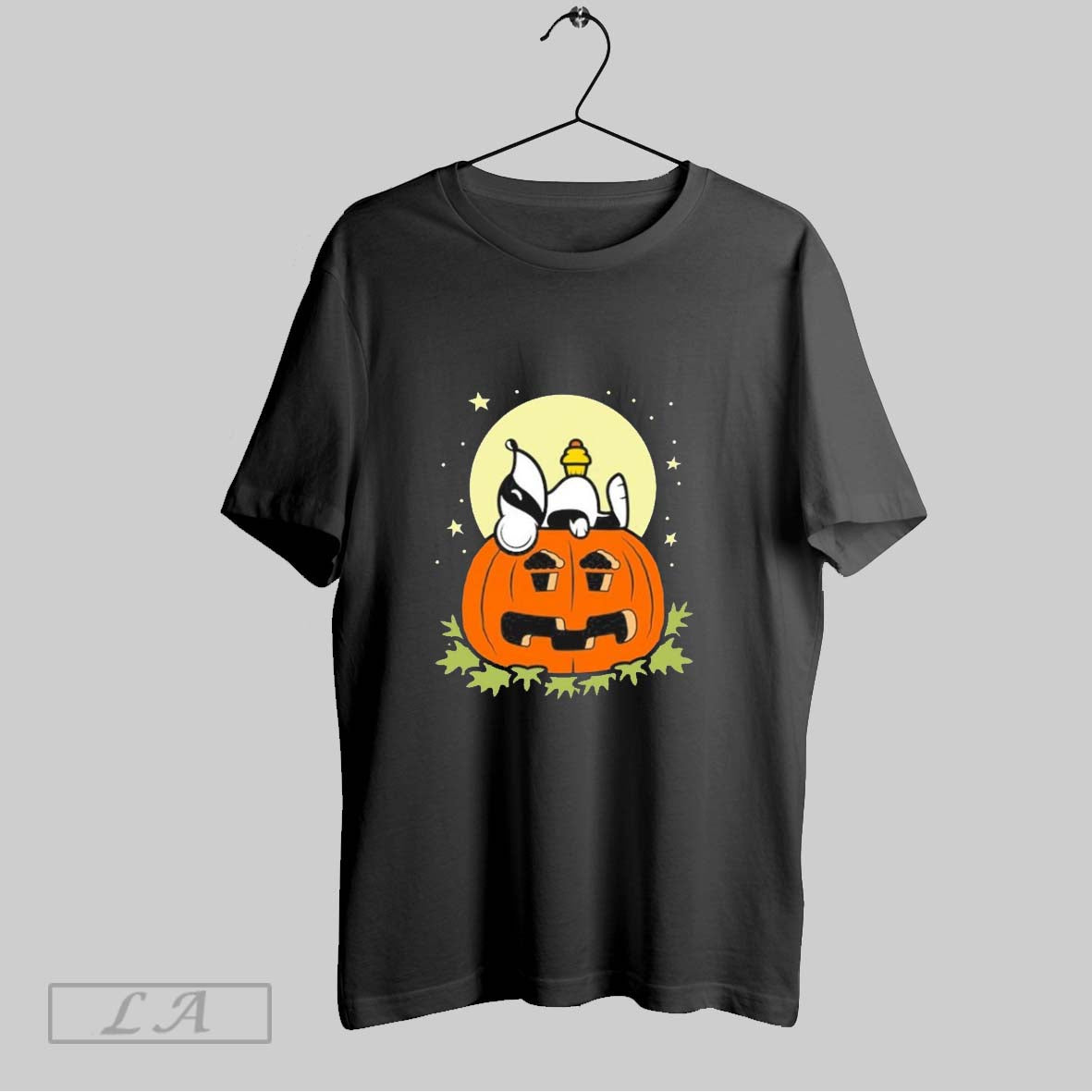 Original Johnny Cupcakes Great Cupcake Pumpkin Halloween Tee Unique