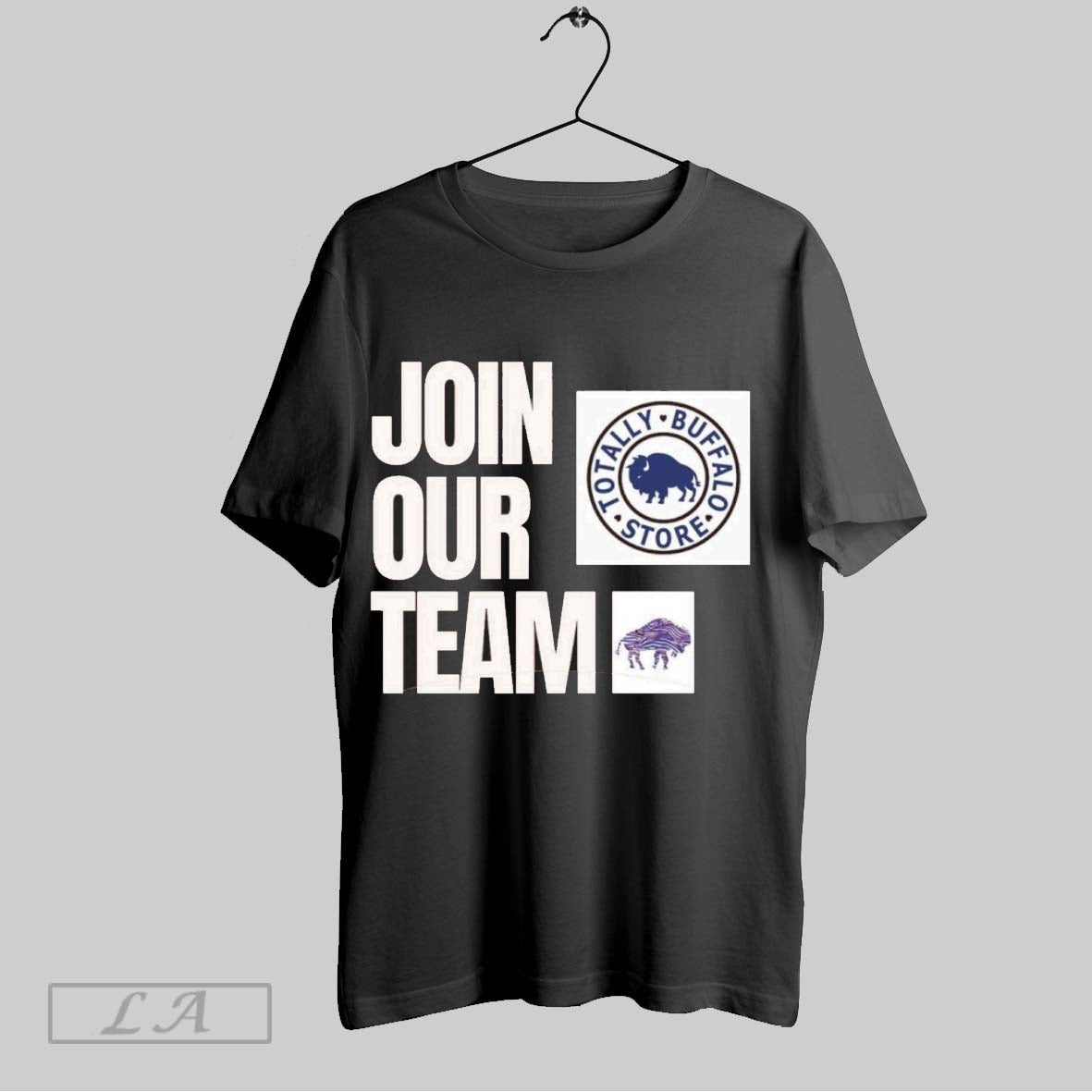 Original Join Our Team Totally Buffalo Store Hoodie Retro Art