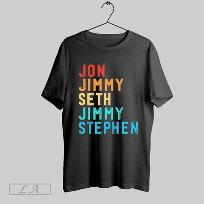 Original Jon Jimmy Seth Jimmy Stephen Free Speech Shirt Trendy Apparel