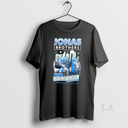 Original Jonas Brothers Greetings From Saint Paul Minnesota Tee Retro