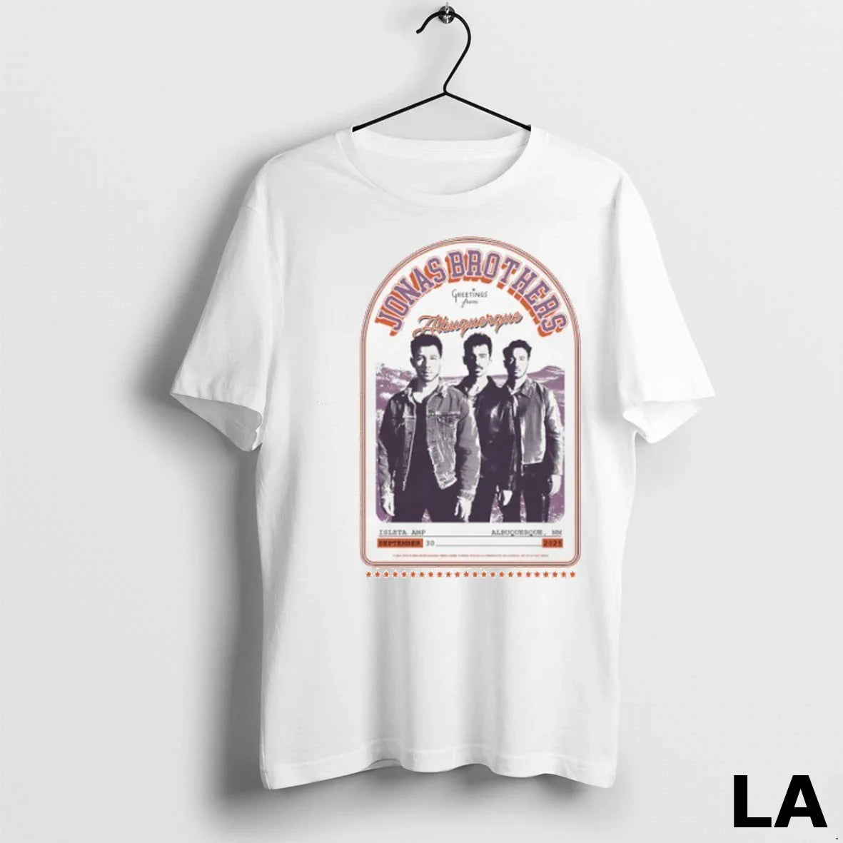 Original Jonas Brothers Albuquerque September 30 2025 Shirt Designer