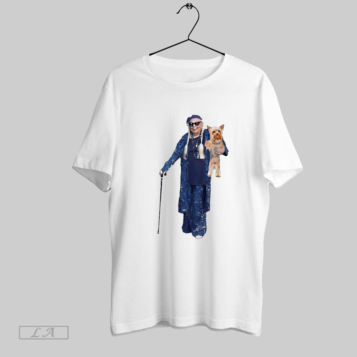 Original Joni Mitchell And Yorkshire Terrier Shirt Premium Design
