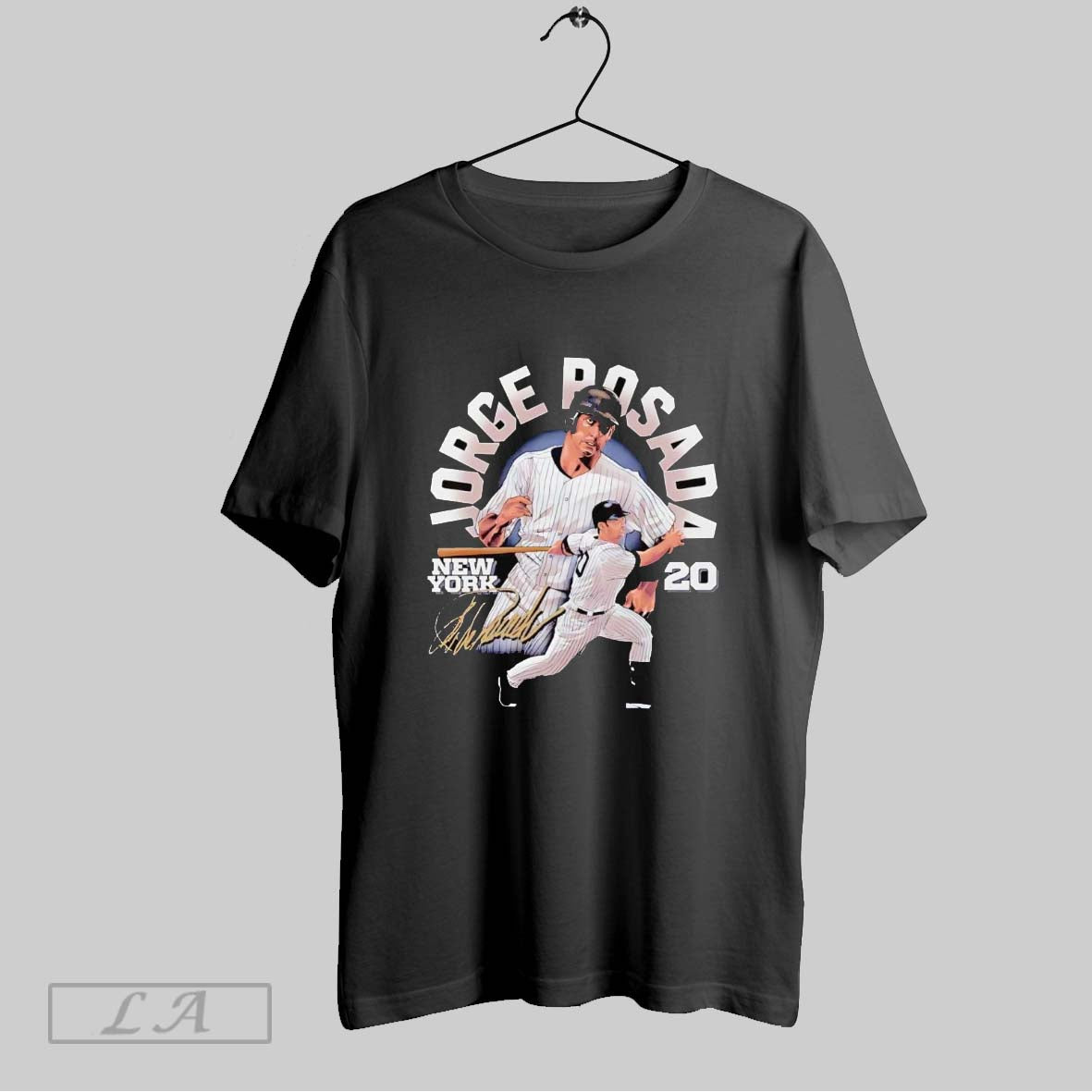 Original Jorge Posada Signature Ny Yankees Long Sleeve Stylish Outfit