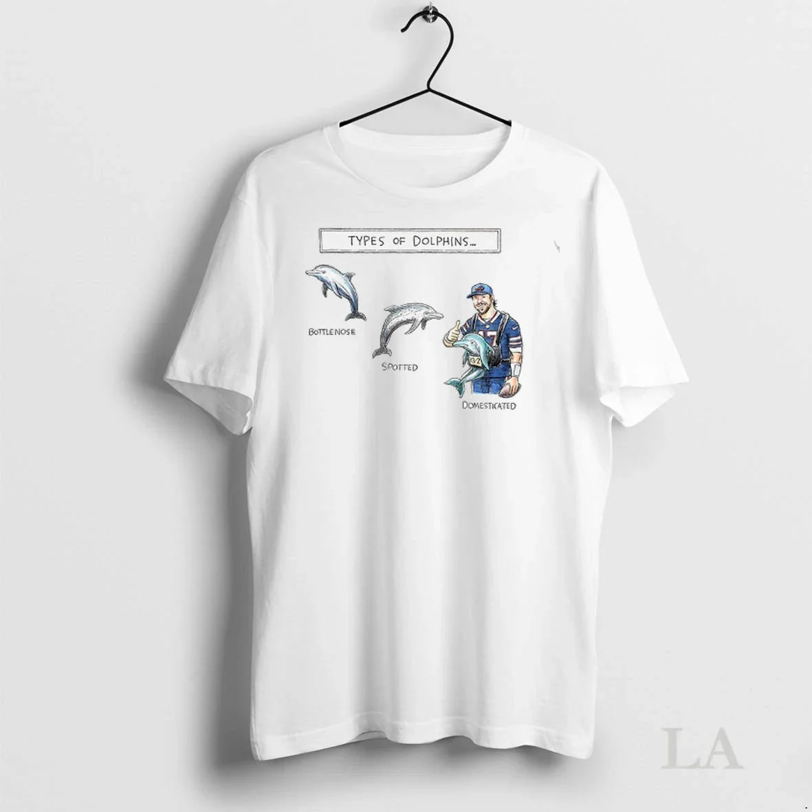 Original Josh Allen Buffalo Bills Types Dolphins Bottlenose Spotted