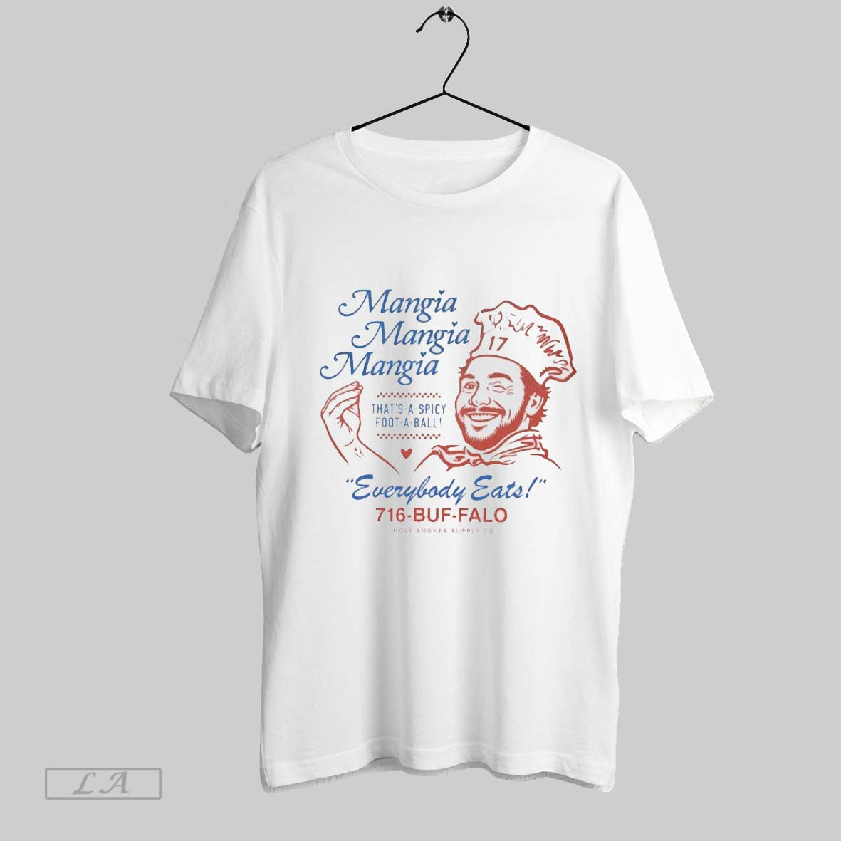 Original Josh Allen Chef Mangia Everybody Eats 716 Buffalo Sweatshirt