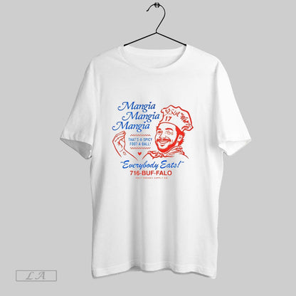 Original Josh Allen Mangia Everybody Eats 716 Buffalo Thats Spicy