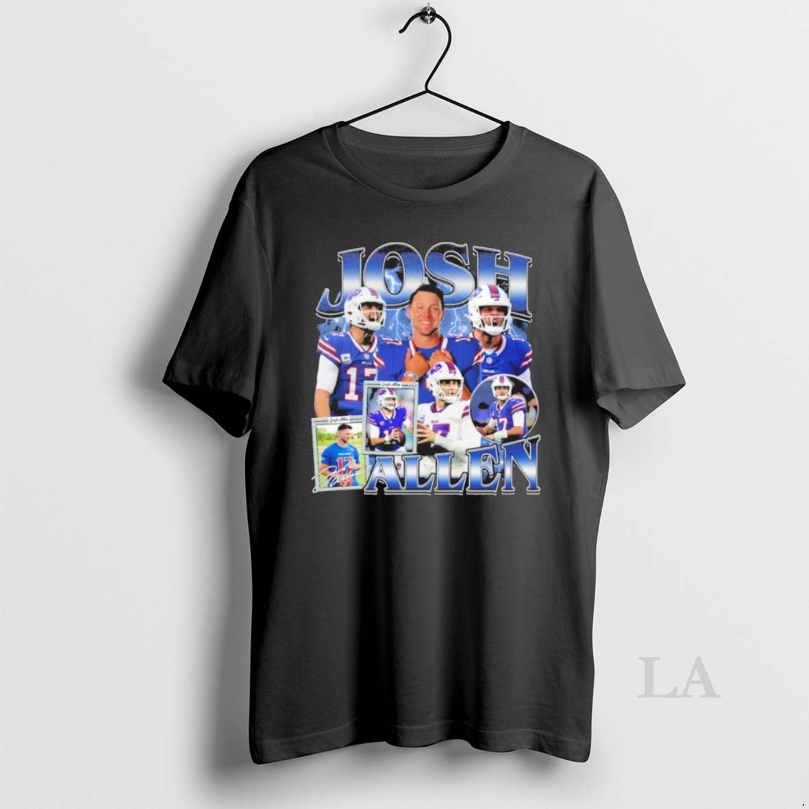 Original Josh Allen Player Signature TShirt Elegant Outfit