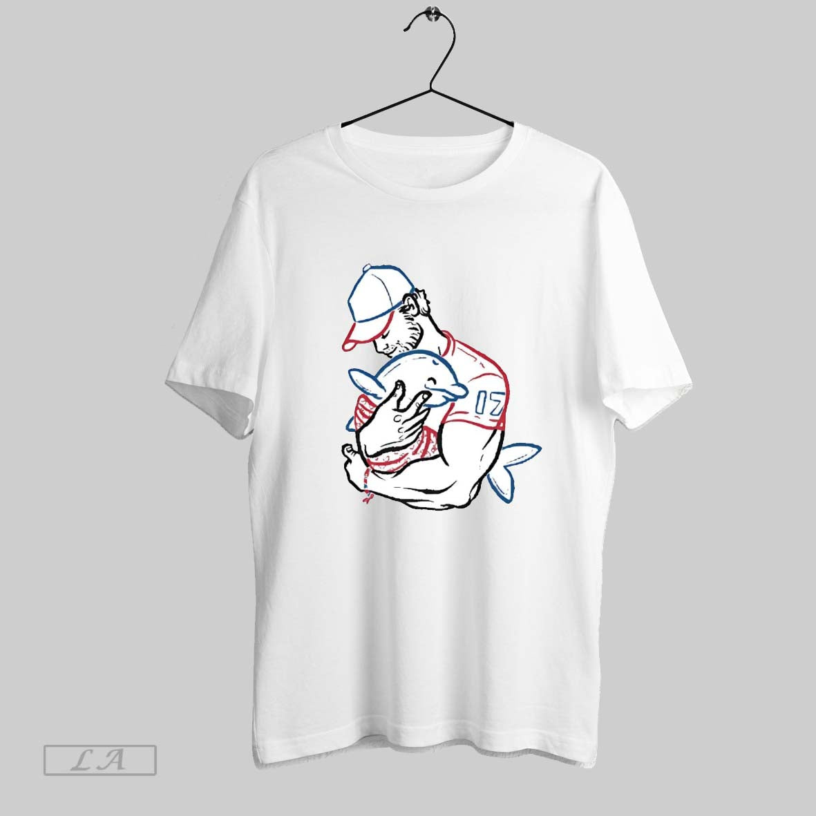 Original Josh Allen Hug Dolphins I Love You Dad Long Sleeve Exclusive