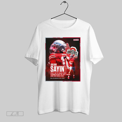 Original Julian Sayin Ohio State Buckeyes First Qb To Make First