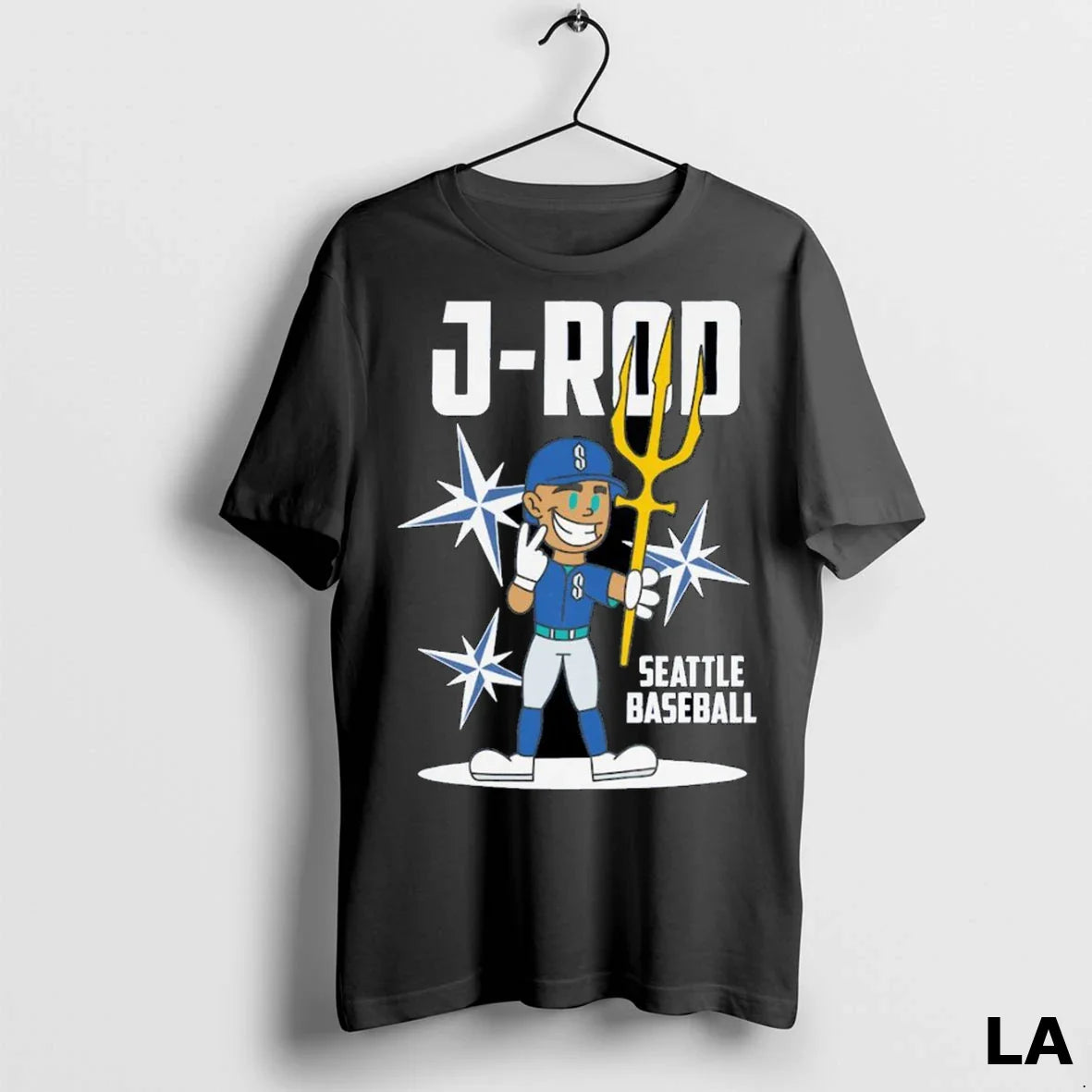 Original Julio Rodriguez Seattle Mariners 2025 Mlb Summer Cartoon