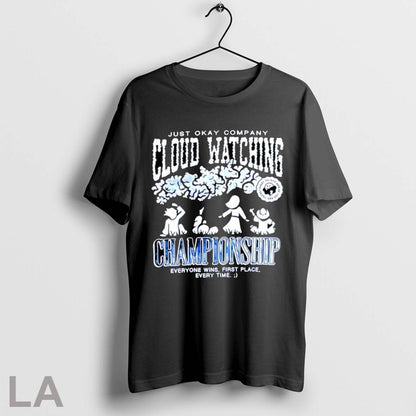 Original Just Okay Company Cloud Watching Championship 2025 Shirt