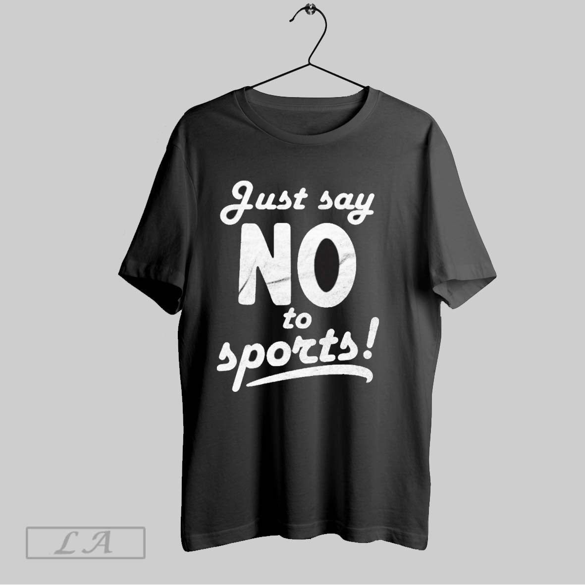 Original Just Say No To Sports Shirt Retro Apparel