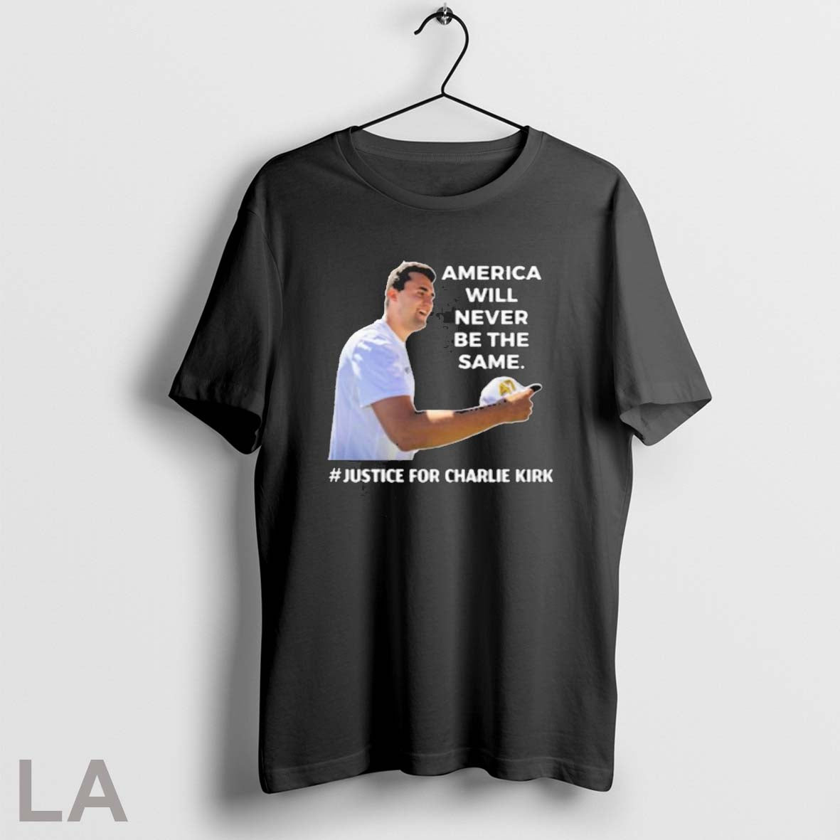 Original Justice Charlie Kirk America Will Never Be Same Tank Top