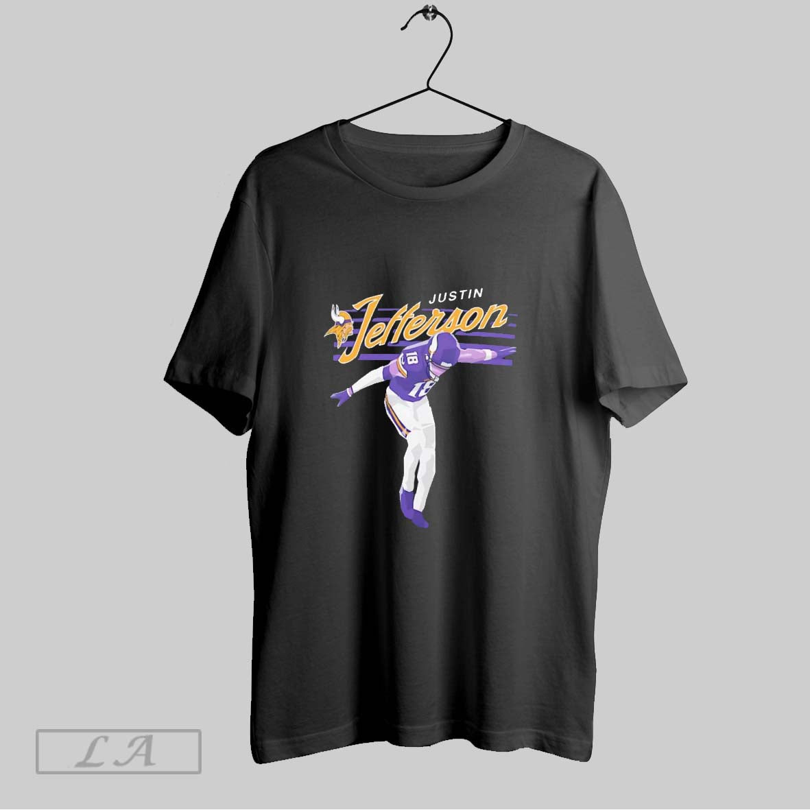 Original Justin Jefferson Minnesota Vikings Player Tee Unique Apparel