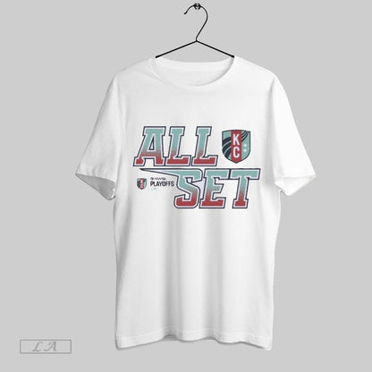 Original Kc Current All Set 2025 Nwsl Playoffs TShirt Retro Apparel