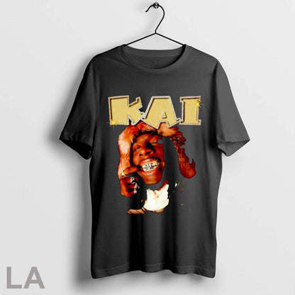 Original Kai Cenat Diamond Grillz All Gold Everything Art Tee Unique