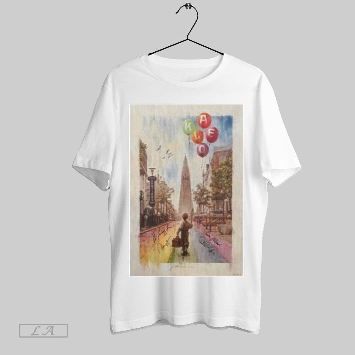 Original Kaleo Somewhere Over Rainbow Signed 2025 Shirt Vintage Gift