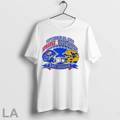 Original Kansas Jayhawks Vs West Virginia 2025 Game Day Booth Long