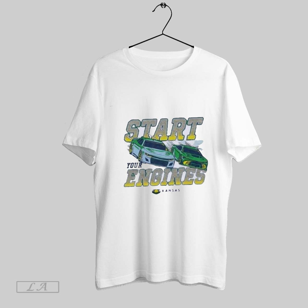 Original Kansas Speedway Start Your Engines TShirt Authentic Merch