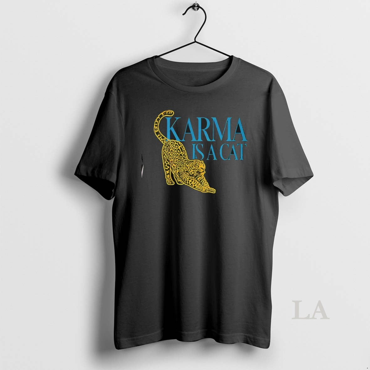 Original Karma Is Cat Long Sleeve Trendy Fashion