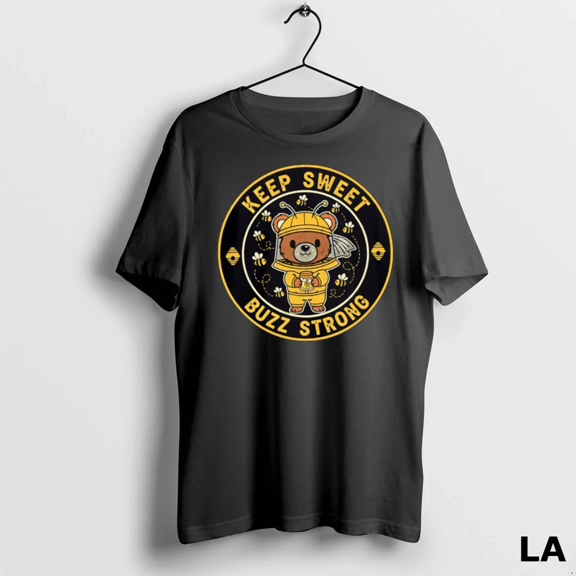 Original Keep Sweet Buzz Strong Bear Bee Pun Shirt Stylish Art