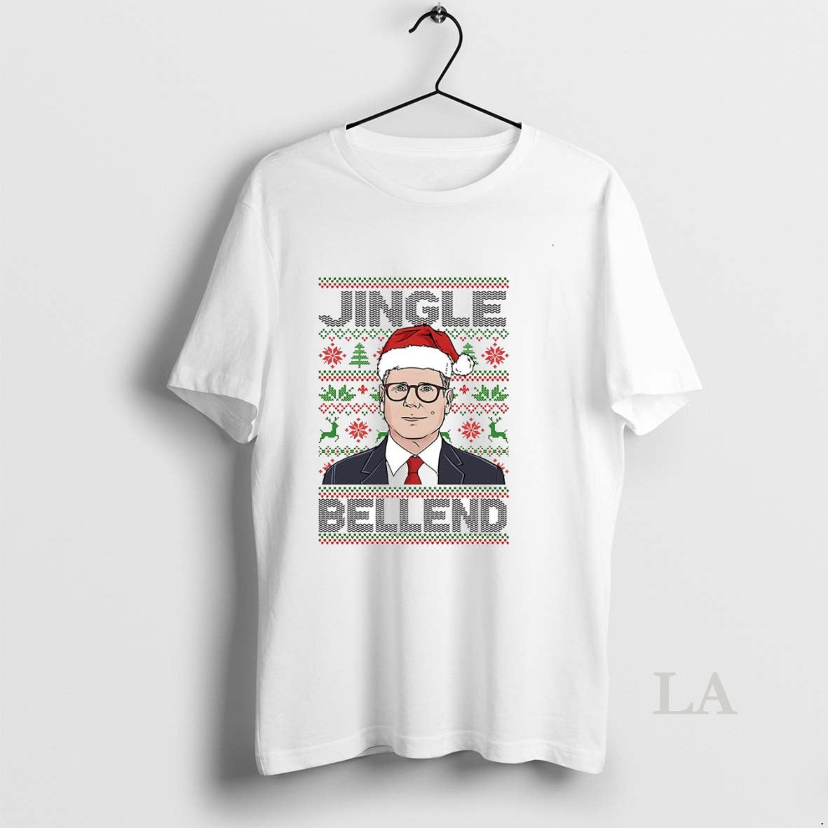 Original Keir Starmer Jingle Bell End Ugly Long Sleeve Stylish Look