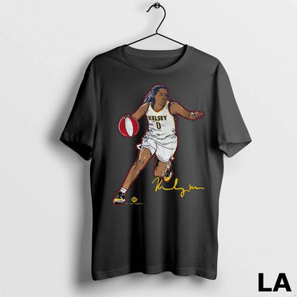 Original Kelsey Mitchell Superstar Pose Indiana Fever Wnba Basketball