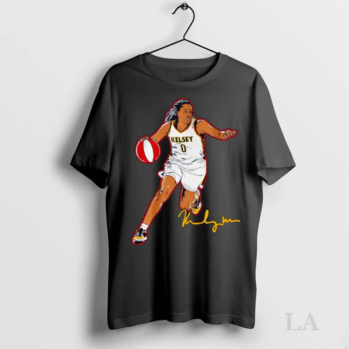 Original Kelsey Mitchell Superstar Pose Indiana Signature TShirt