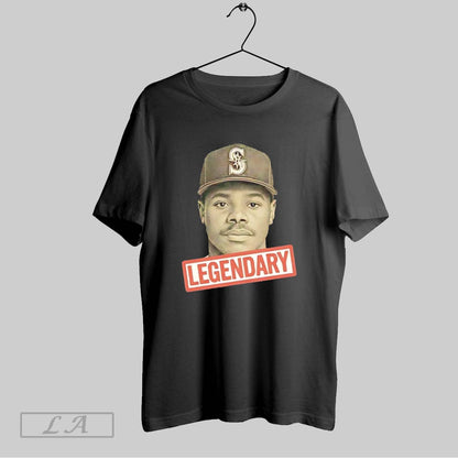Original Ken Griffey Jr Legendary Portrait TShirt Premium Apparel