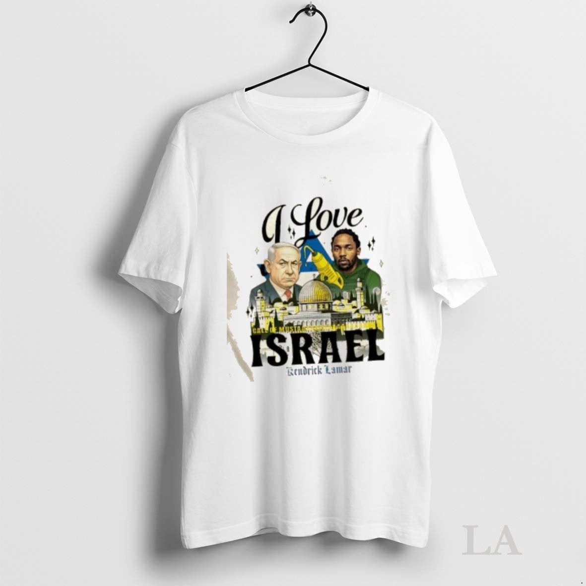 Original Kendrick Lamar I Love Israel Tank Top Elegant Fashion
