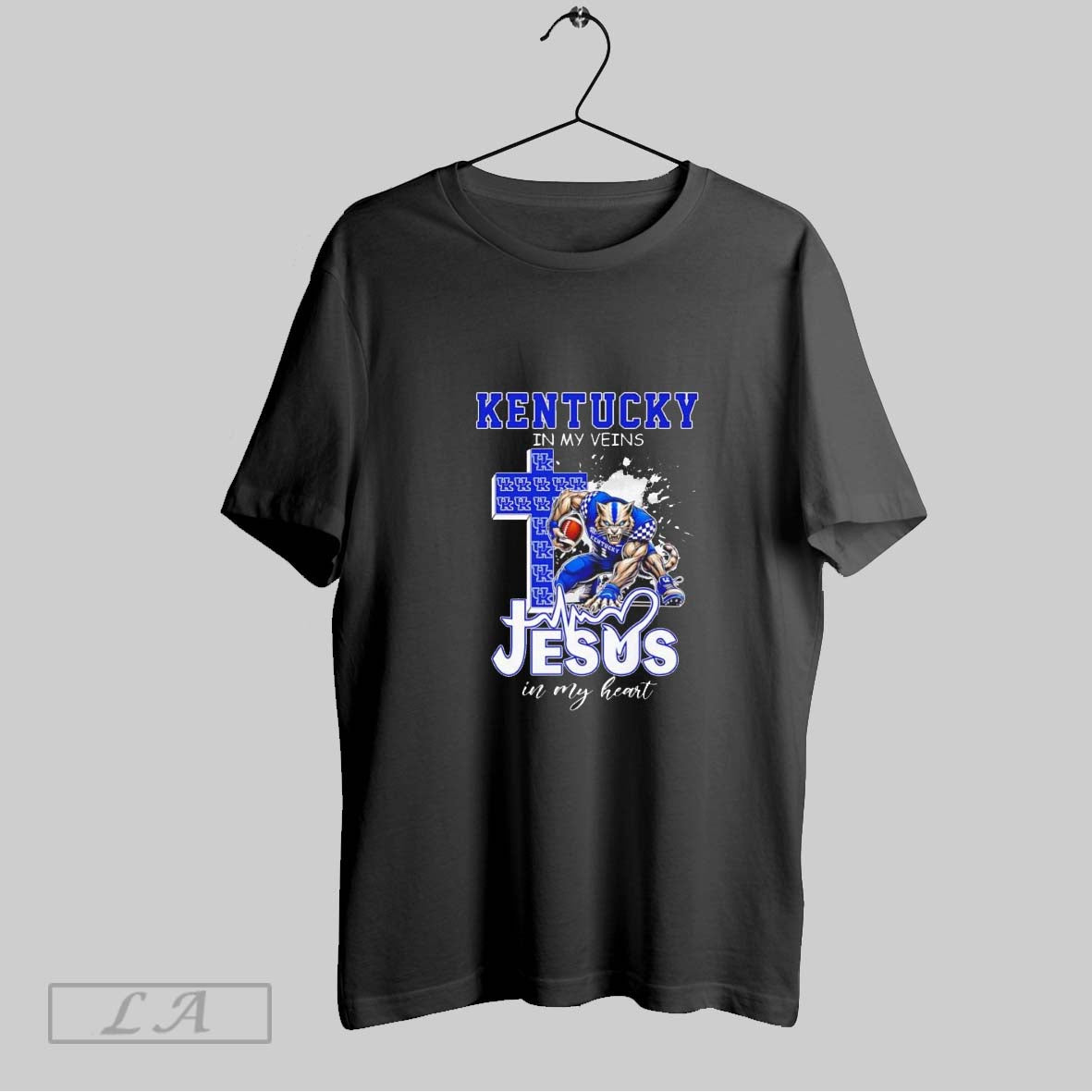Original Kentucky Wildcats My Veins And Jesus My Heart Christian