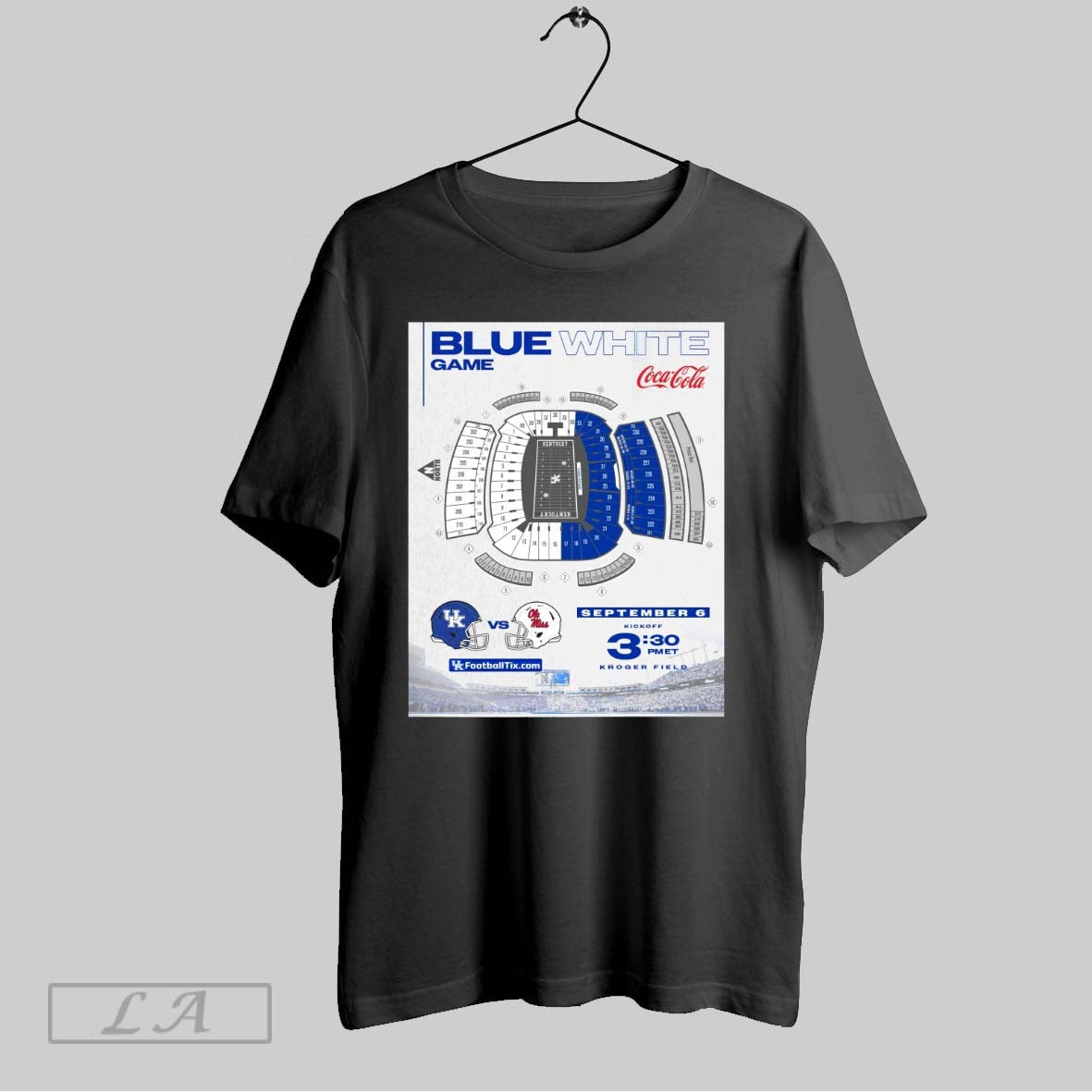 Original Kentucky Wildcats Vs Ole Miss Rebels Blue White Game Kroger