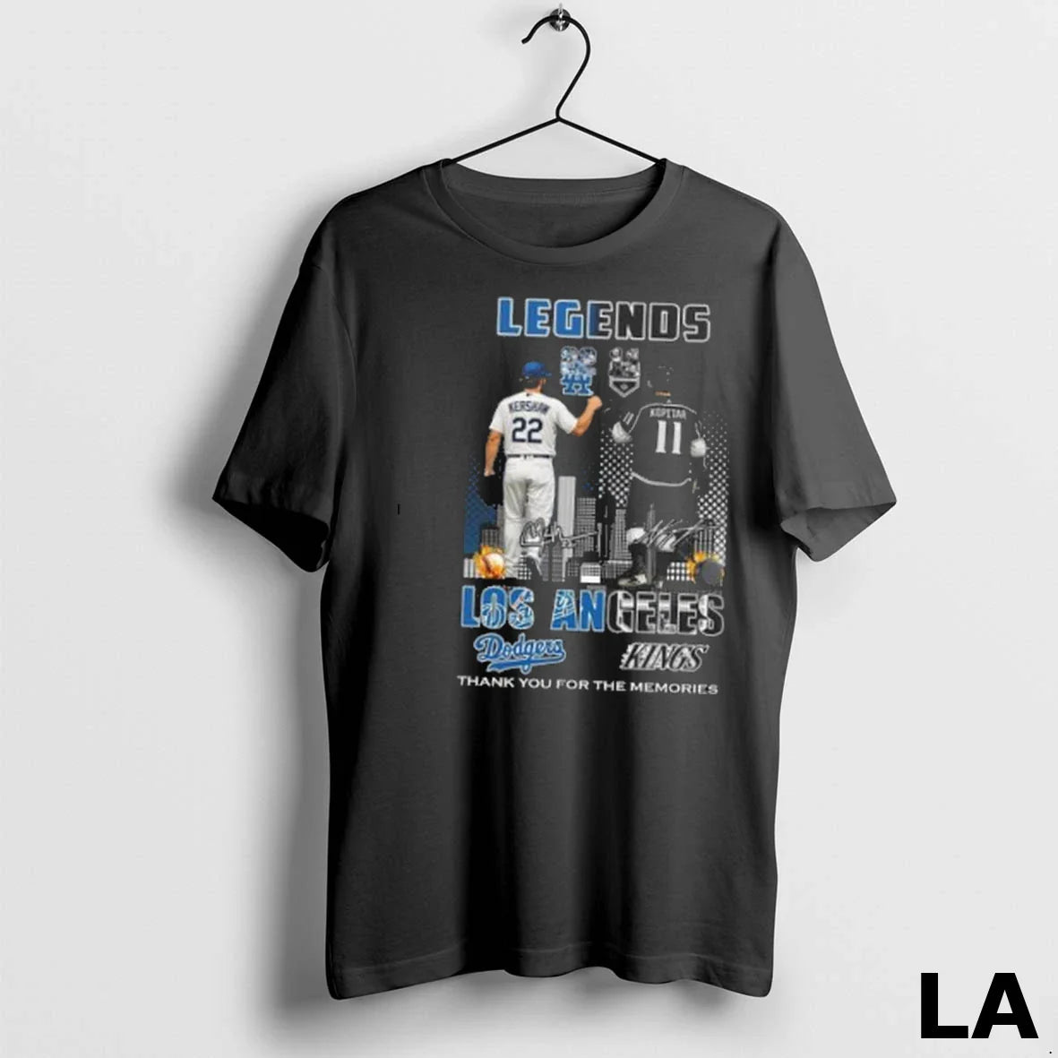Original Kershaw Los Angeles Dodgers And Kopitar Los Angeles Kings