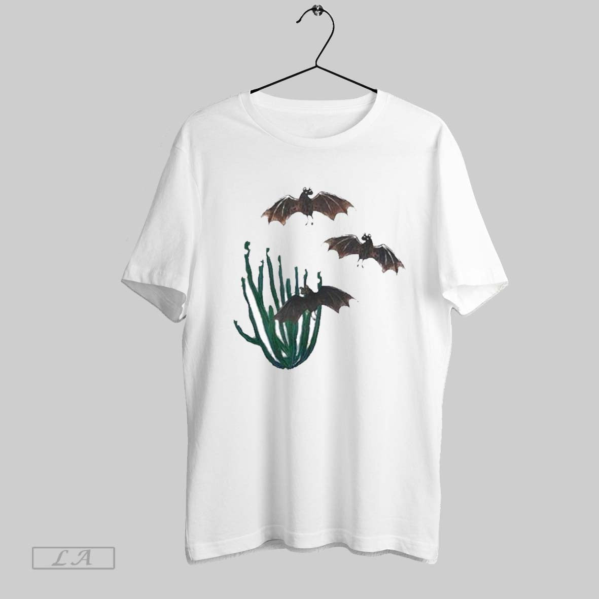 Original Kew Book Blooms Bats Hoodie Modern Gift
