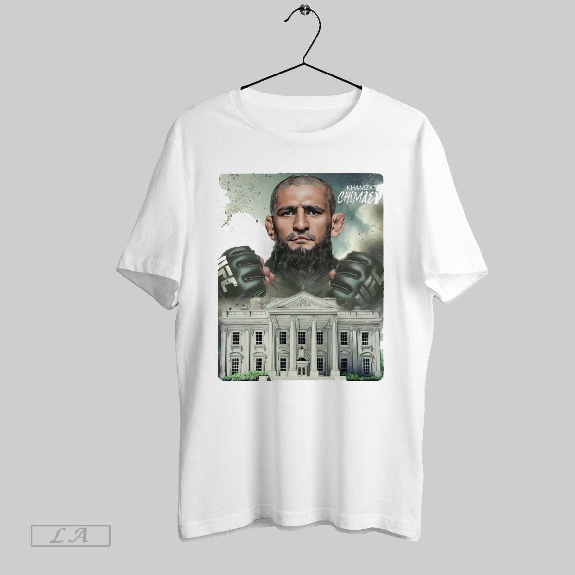 Original Khamzat Chimaev Ufc White House Event Fanart Tee Classic