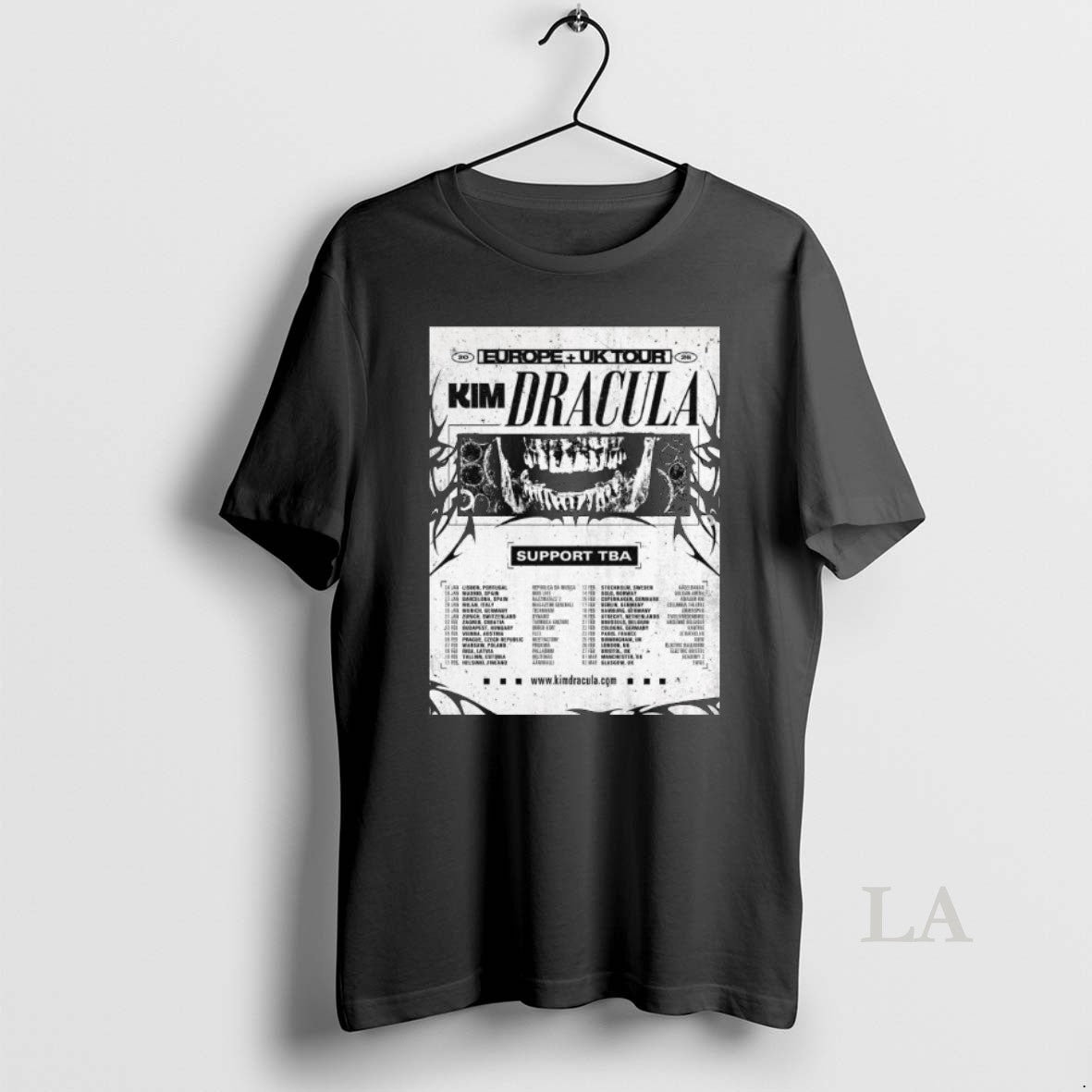 Original Kim Dracula Europe Uk Tour 2026 Long Sleve Tee Stylish Gift