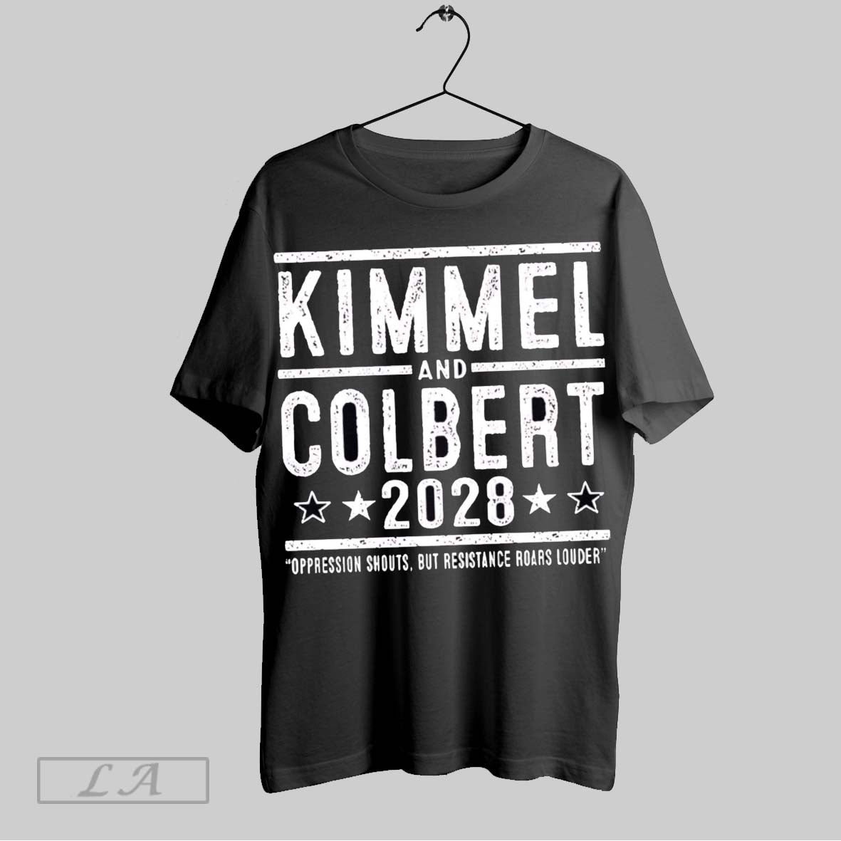 Original Kimmel And Colbert 2028 Resistance Roars Louder Sweatshirt