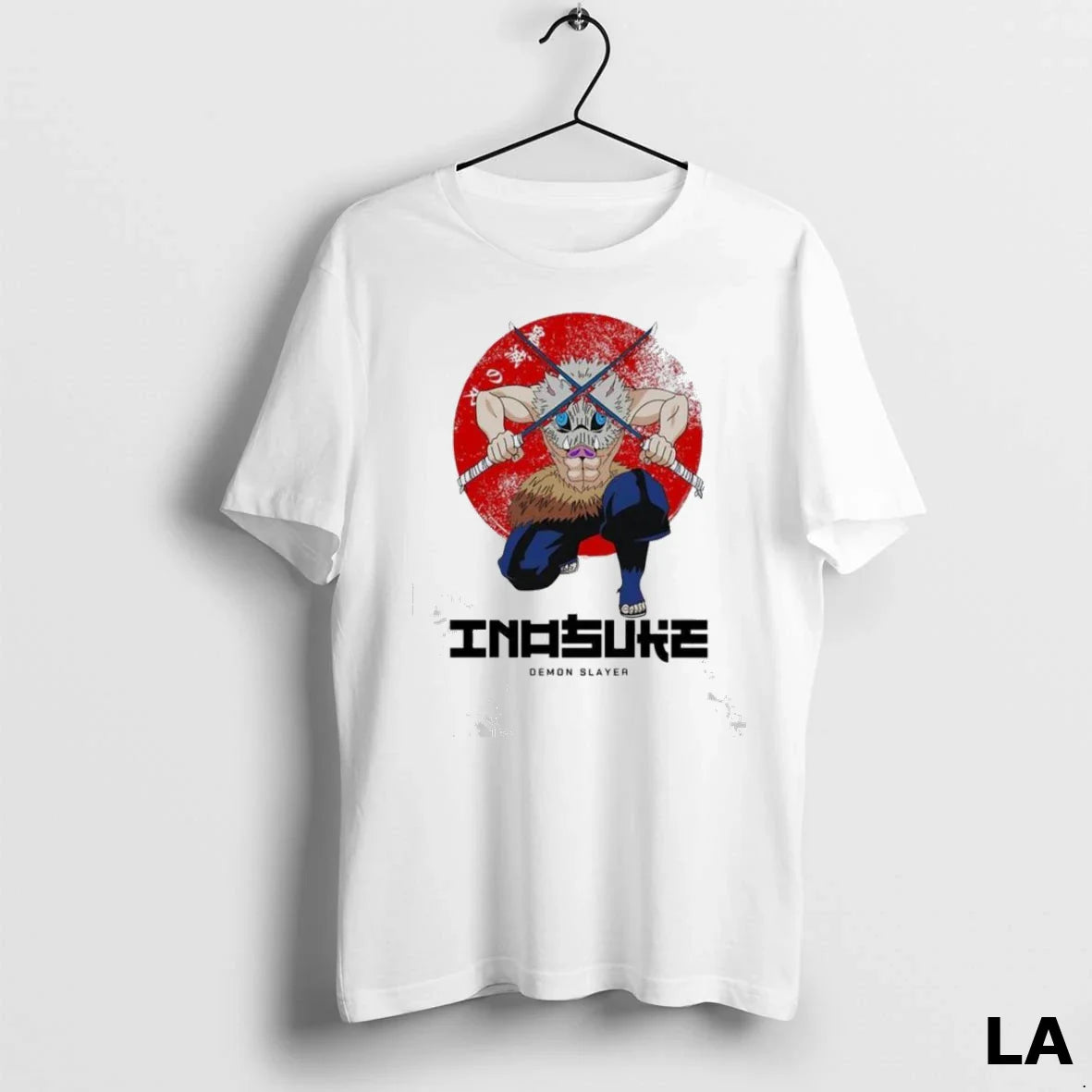 Original King Mountains Inosuke Hashibira Ladies Tee Elegant Style