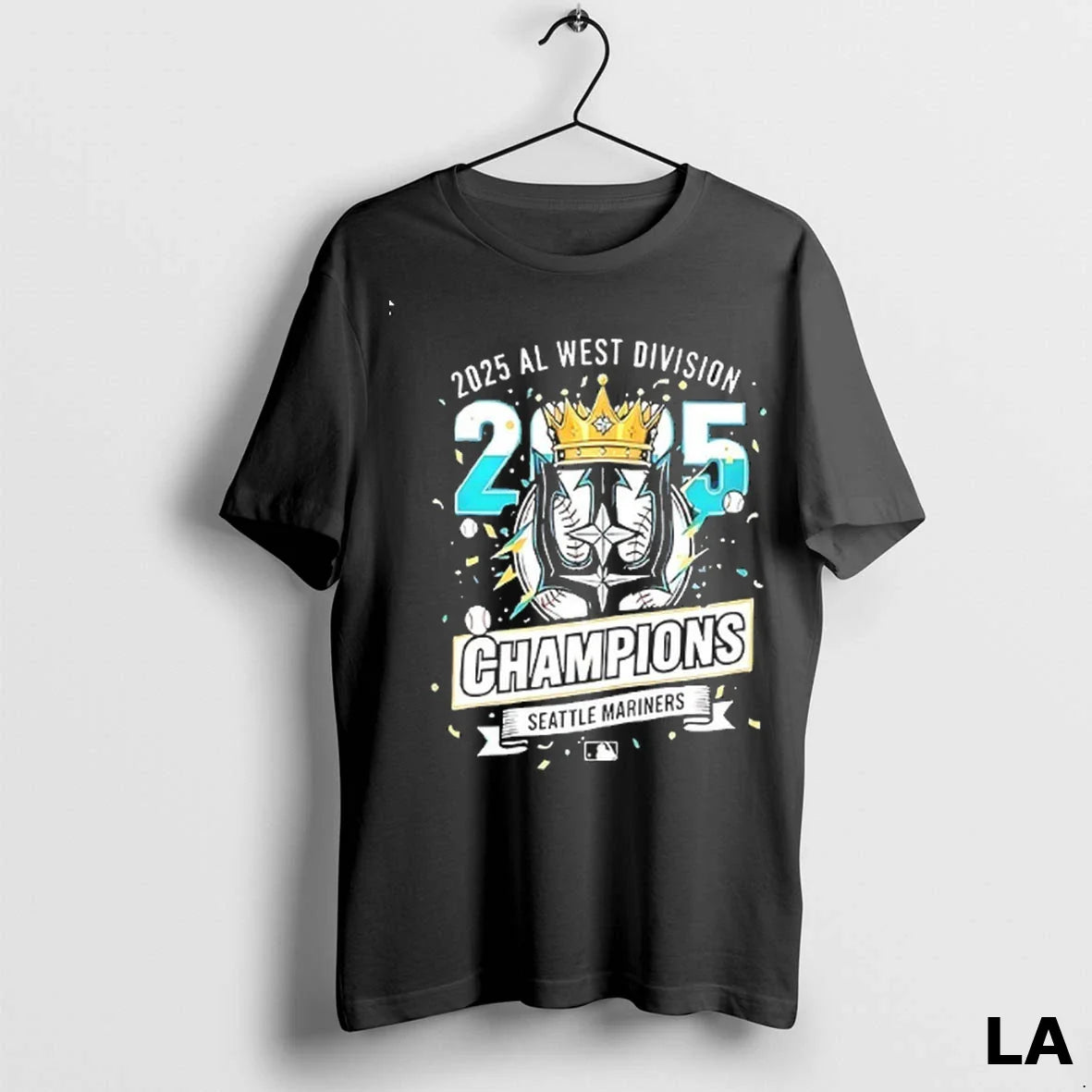 Original King Seattle Mariners 2025 Al West Division Champions V Neck