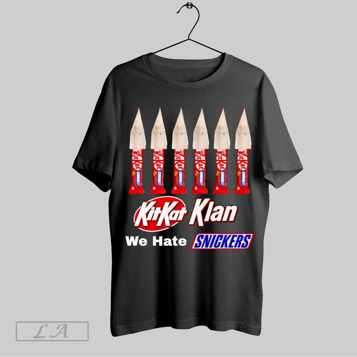 Original Kitkat Klan We Hate Snickers TShirt Stylish Fashion