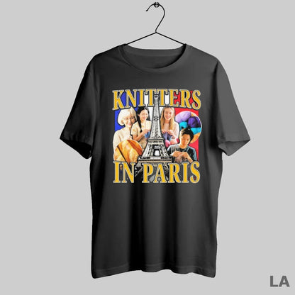 Original Knitters Paris France Flag Hoodie Elegant Collection
