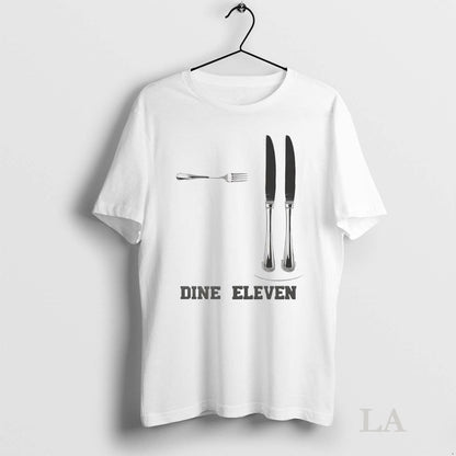 Original Knives And Forks Dine Eleven Tee Classic Art