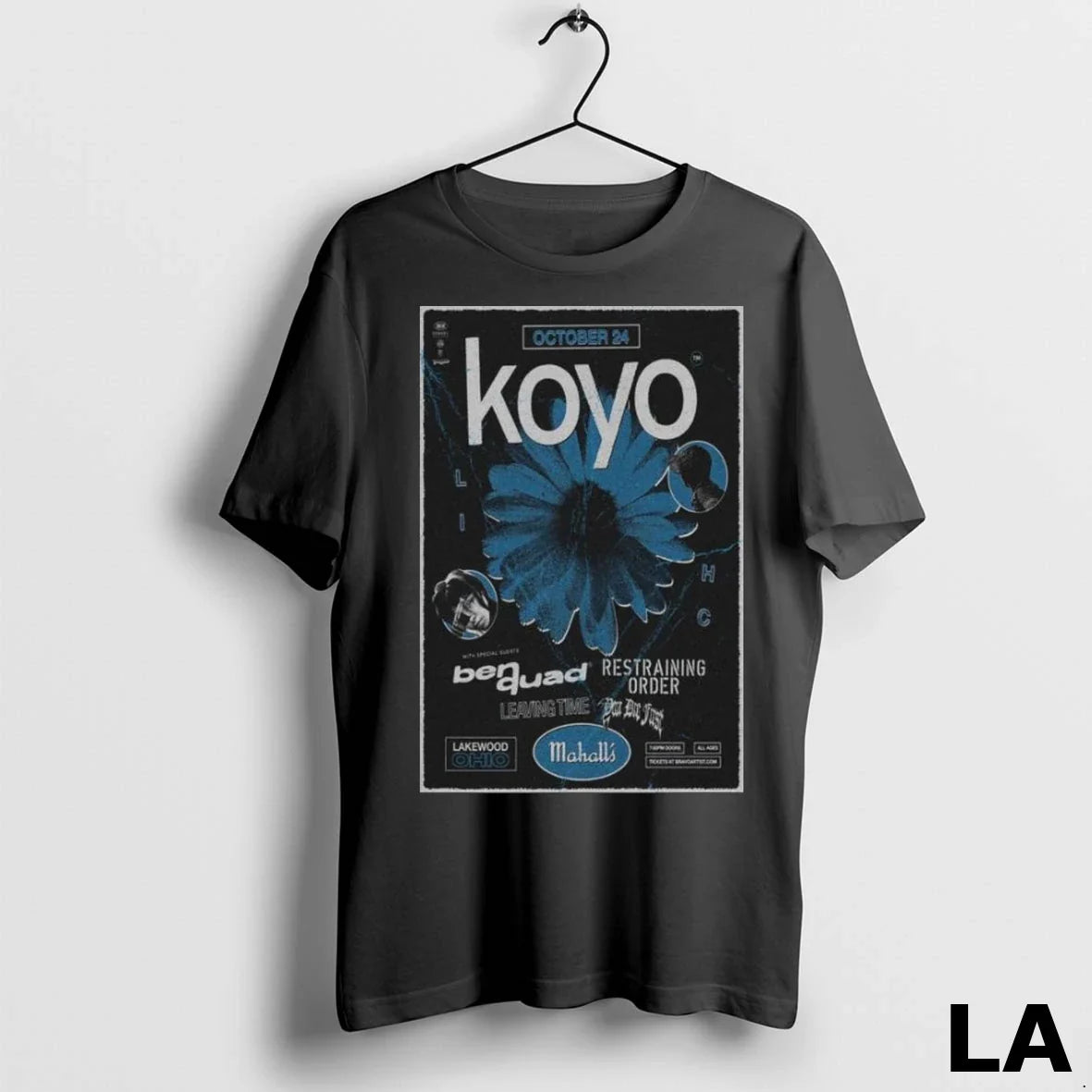 Original Koyo Lakewood Ohio October 2025 Concert Long Sleve Hoodie