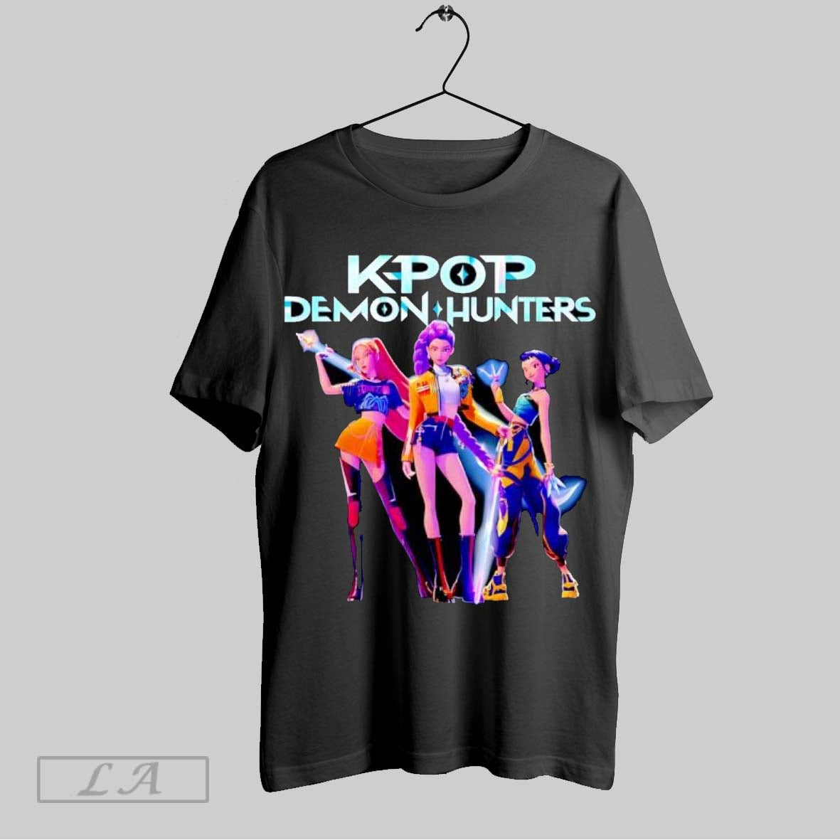 Original Kpop Demon Hunters Halloween Huntrix Heroic Poses Group Shot