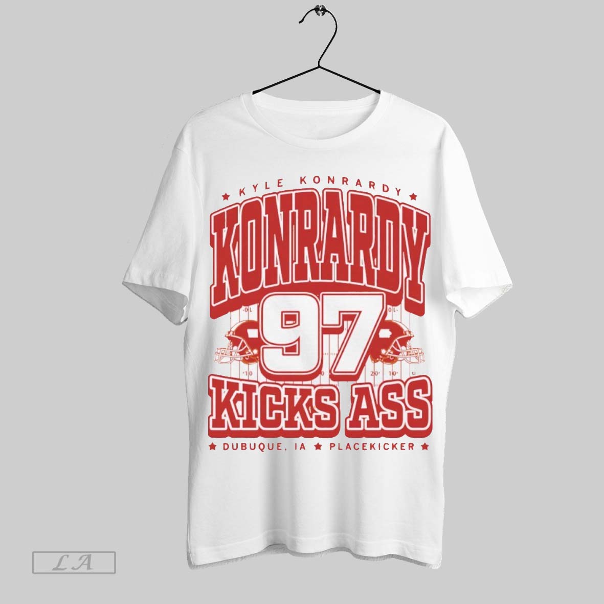 Original Kyle Konrardy Kicks Ass 97 Shirt Authentic Gift